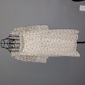 Wild Fable floral 2 piece dress